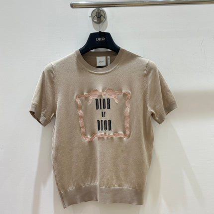 DIOR 26S SHORT-SLEEVED SWEATER 1234