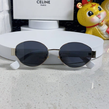 CELINE 26S OVAL FRAME IN METAL 493071