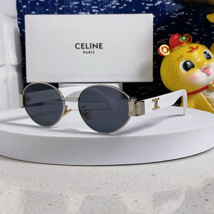 CELINE 26S OVAL FRAME IN METAL 493071
