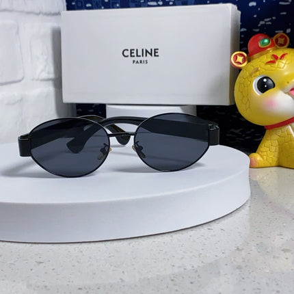 CELINE 26S OVAL FRAME IN METAL 493074