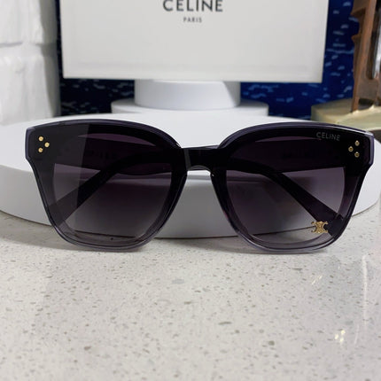 CELINE 26S SQUARE FRAME IN PURPLE ACETATE 496507