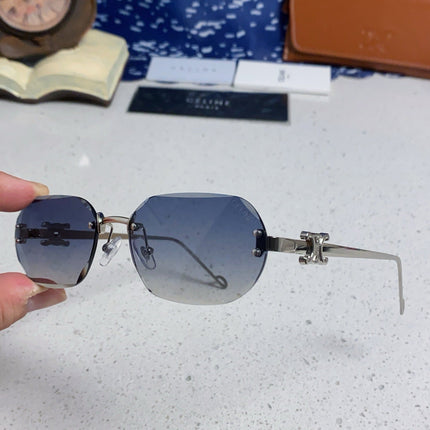 CELINE 26S POLYGONAL FRAME IN METAL 493097