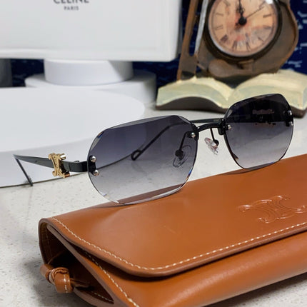 CELINE 26S POLYGONAL FRAME IN METAL 493098