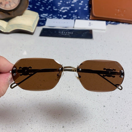 CELINE 26S POLYGONAL FRAME IN METAL 493100