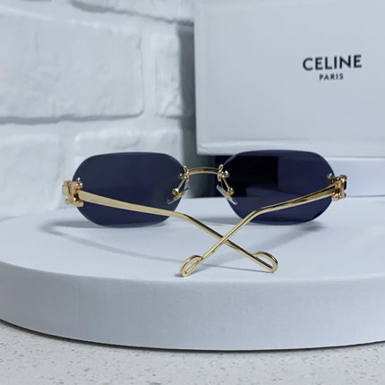 CELINE 26S POLYGONAL FRAME IN METAL 493101