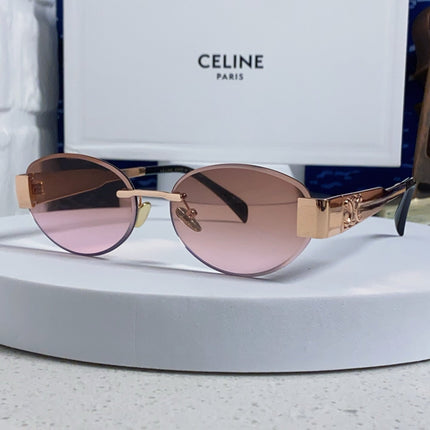 CELINE 26S RIMLESS OVAL FRAME IN METAL 493103