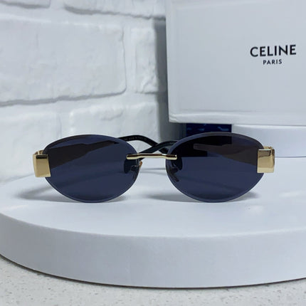CELINE 26S RIMLESS OVAL FRAME IN METAL 493106