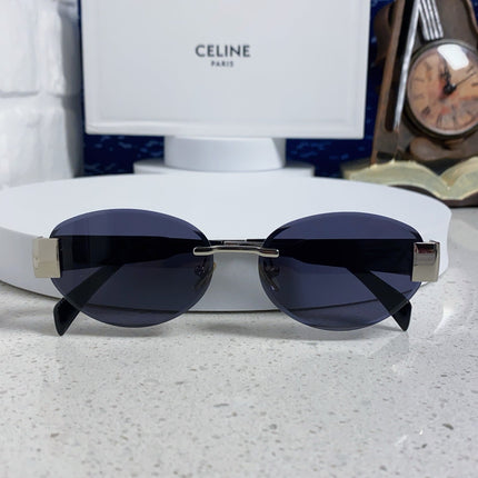 CELINE 26S RIMLESS OVAL FRAME IN METAL 493107