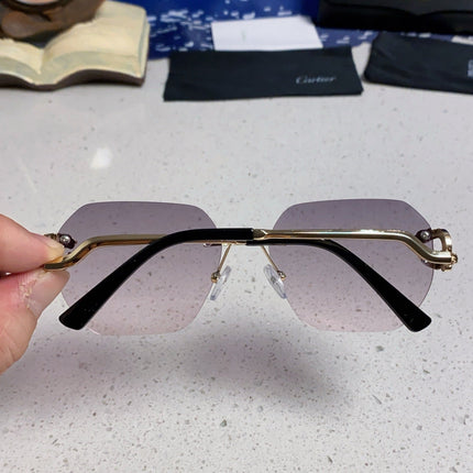 CARTIER 26S SQUARE OVERSIZE FRAME IN METAL 443233