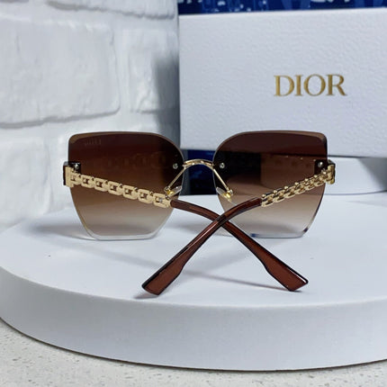 DIOR 26S SQUARE FRAME IN METAL 502862