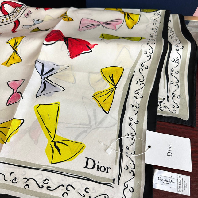DIOR 26S SCARF 90 IN SILK 424321