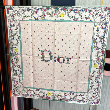 DIOR 26S SCARF 90 IN SILK 424325