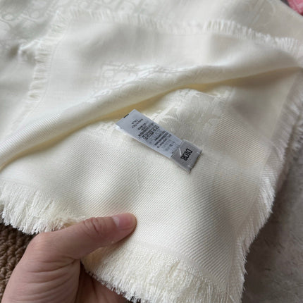 DIOR 26S SCARF 120 IN CASHMERE AND SILK 427392