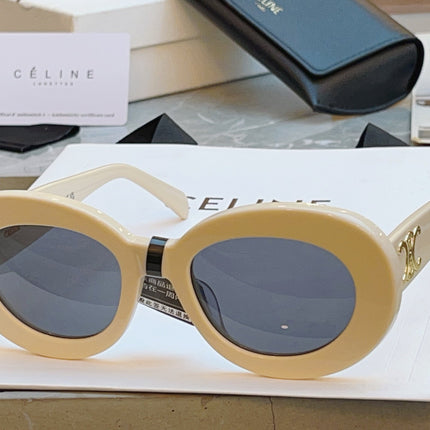 CELINE 26S OVERSIZED ROUND FRAME IN ACETATE 483330