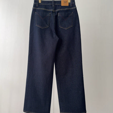 MAX MARA 25S STRAIGHT-LEG JEANS WITH SHEEPSKIN LINING 059
