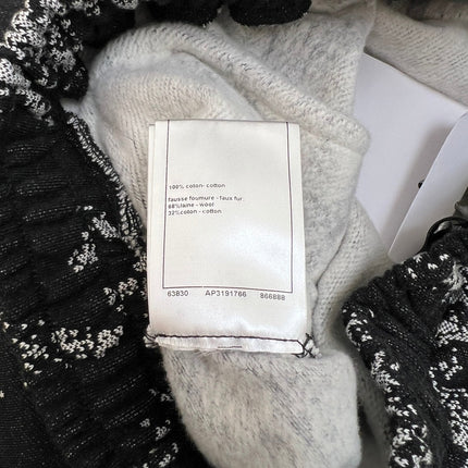 CHANEL 25S PRINTED WIDE-LEG PANTS 620489