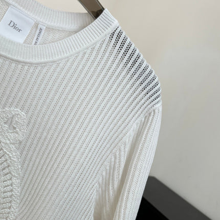 DIOR 26S SHORT-SLEEVED SWEATER 1271