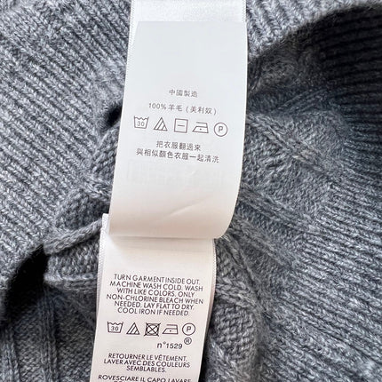 RALPH LAUREN 26S CREW-NECK CABLE-KNIT VEST 739