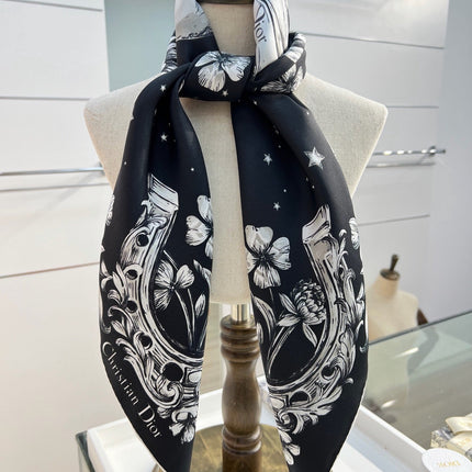 DIOR 26S SCARF 90 IN SILK 416825
