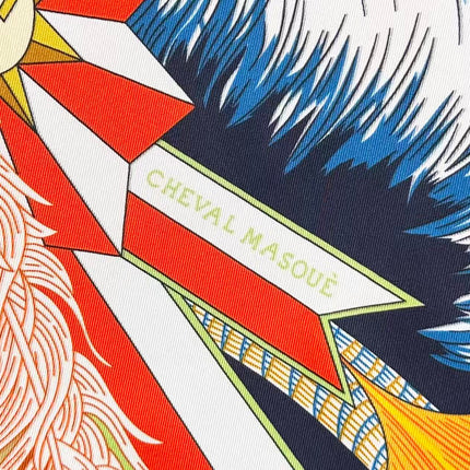 HERMES 26S SCARF 88 IN SILK 495801