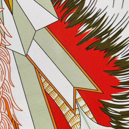 HERMES 26S SCARF 88 IN SILK 495804