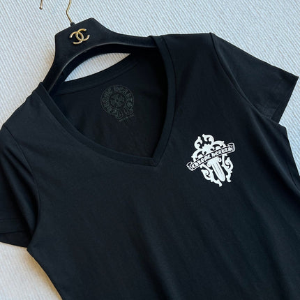 CHROME V-NECK T-SHIRT 269634