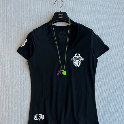 CHROME V-NECK T-SHIRT 269634