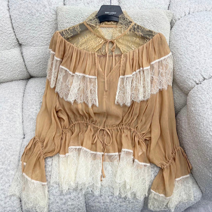 CHLOE 26S LACE TOP STYLE 112