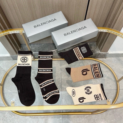 BALENCIAGA 26S ANKLE SOCKS 392012 (1 BOX)
