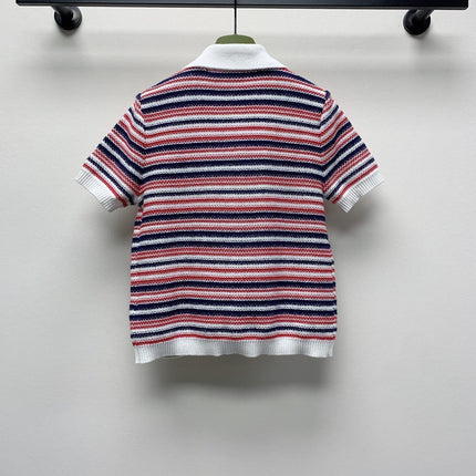 Gucci 25C Fine wool polo top 228202
