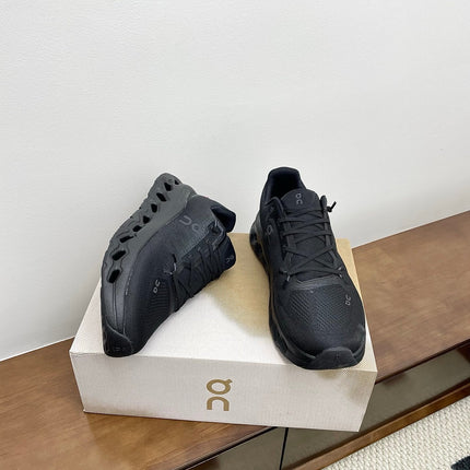LOEWE 26S CLOUDTILT SNEAKER IN BLACK RECYCLED POLYESTER