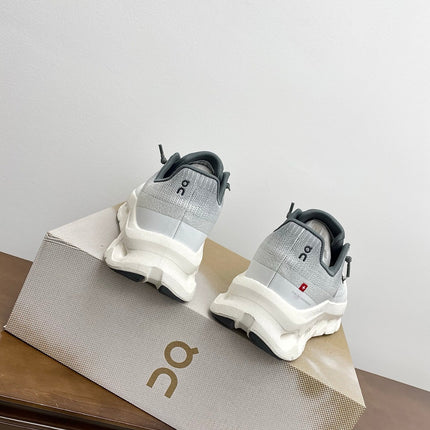 LOEWE 26S CLOUDTILT SNEAKER IN LIGHT GREY RECYCLED POLYESTER