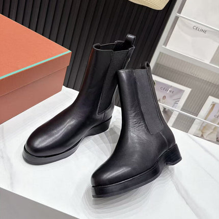 LP 26S CHELSEA BOOTS IN BLACK CALFSKIN