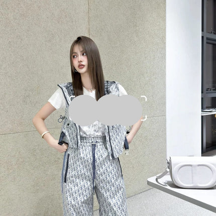 DIOR 25S JACQUARD PANTS 709