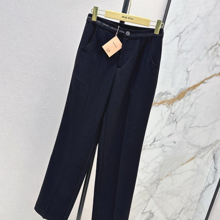 MIUMIU 26S WIDE LEG PANTS 953