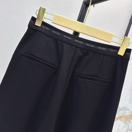 MIUMIU 26S WIDE LEG PANTS 953