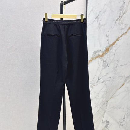 MIUMIU 26S WIDE LEG PANTS 953