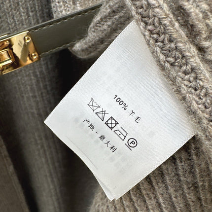 HERMES 25S LONG WOOL COAT 091