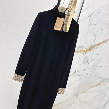 BURBERRY 26S TURTLENECK KNIT DRESS 419
