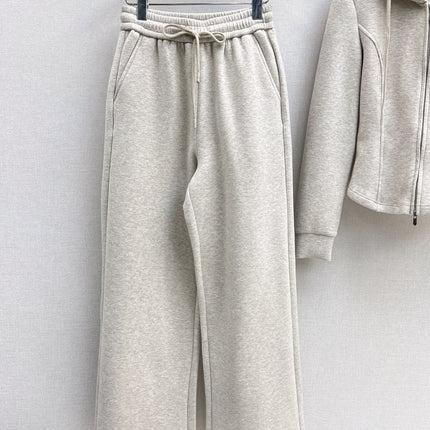 ALO 26S ZIP-UP HOODIE AND FLARED PANTS SET 378