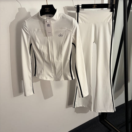 ALO 26S 2-PIECE SPORTS JACKET & FLARED PANTS SET 346