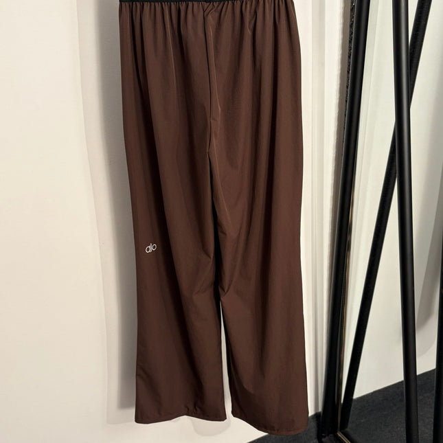 ALO 26S WIDE-LEG ELASTIC WAIST PANTS 203