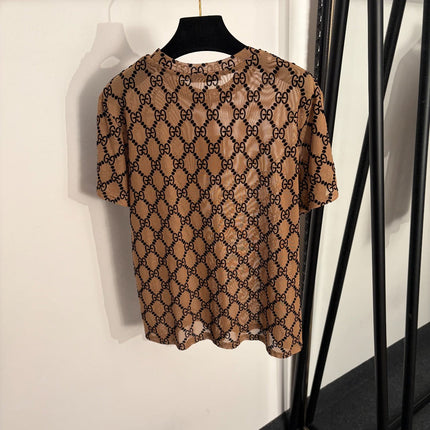 GUCCI 26S MESH SHORT SLEEVE T-SHIRT 320