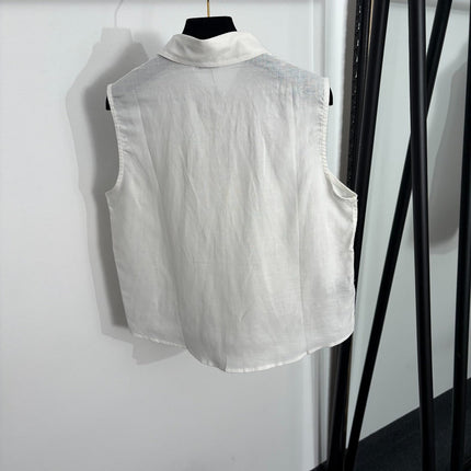 YSL 26S SLEEVELESS SHIRT 394