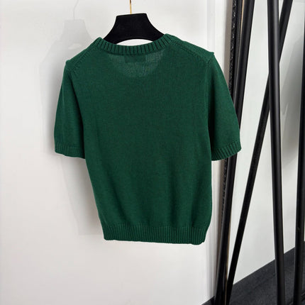 RALPH LAUREN 26S SHORT-SLEEVE CREW-NECK SWEATER 667