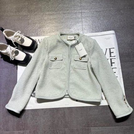 CELINE 25S SHORT KNIT JACKET 0075