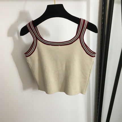 MIUMIU 26S KNITTED CAMISOLE TOP 888